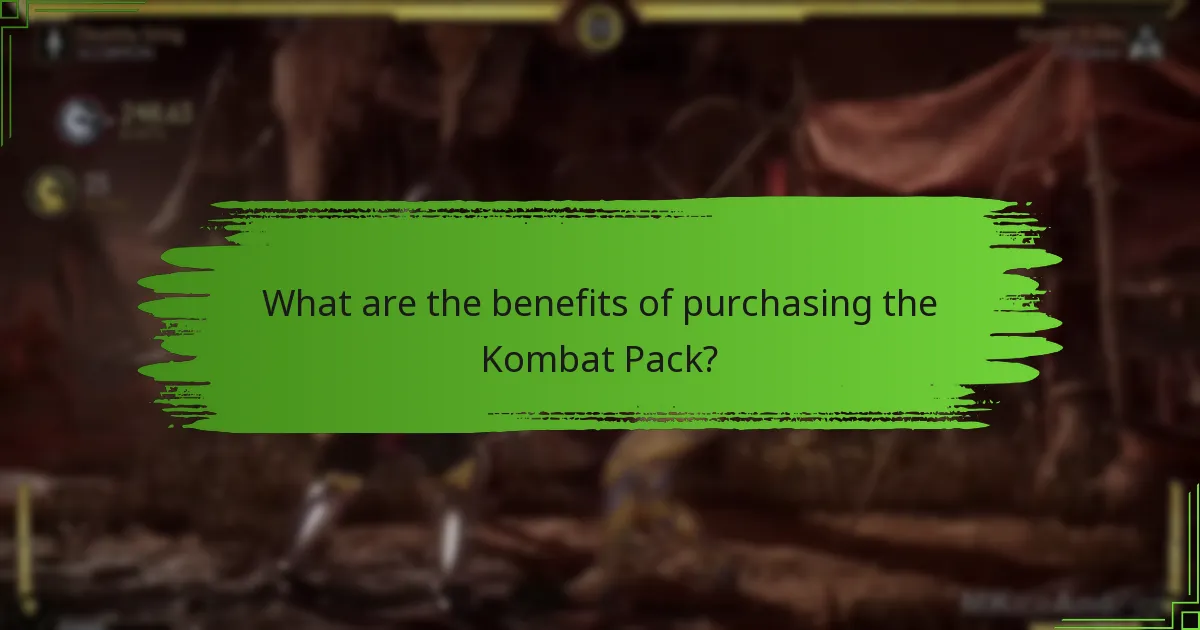 What narrative expansions are included in the Kombat Pack?