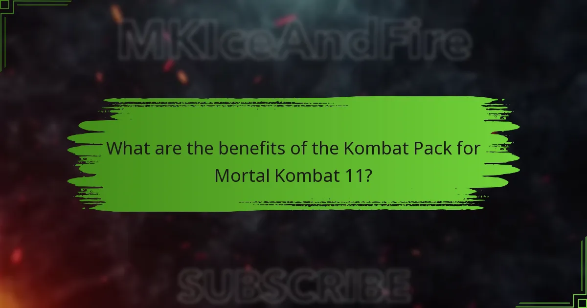 How does the Kombat Pack compare to the base game?