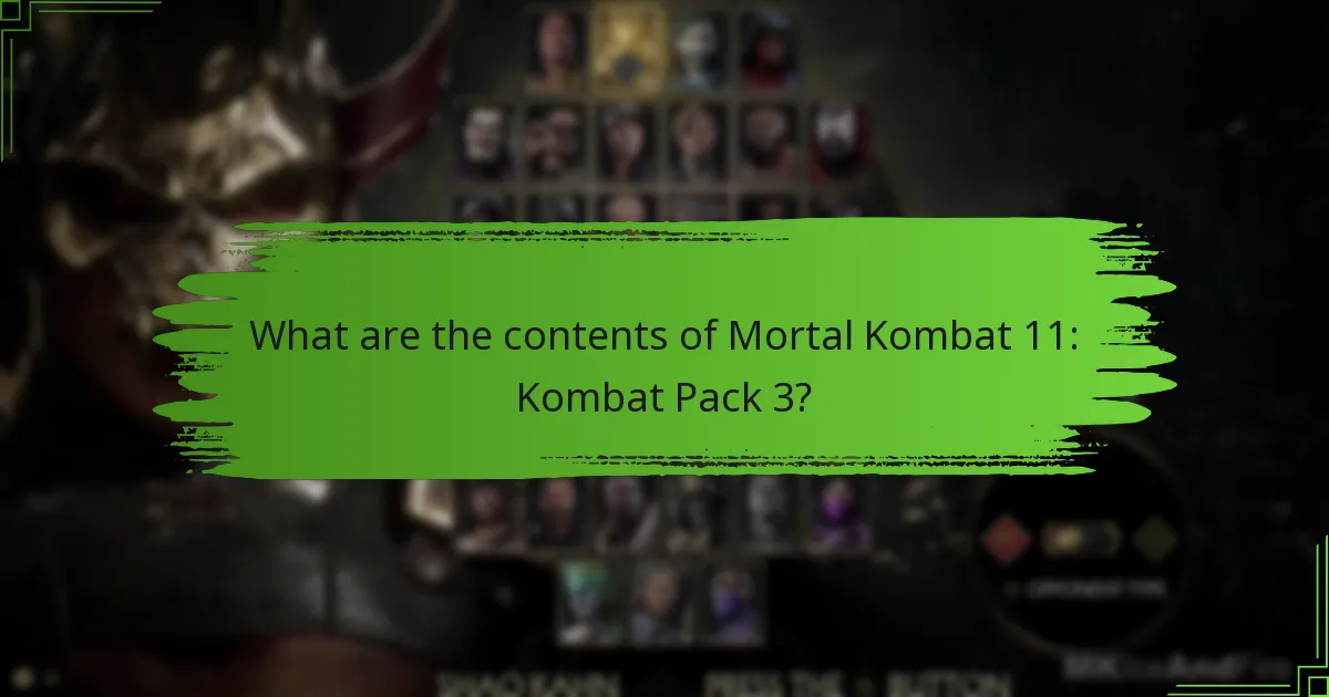 How does Kombat Pack 3 compare to other DLCs?