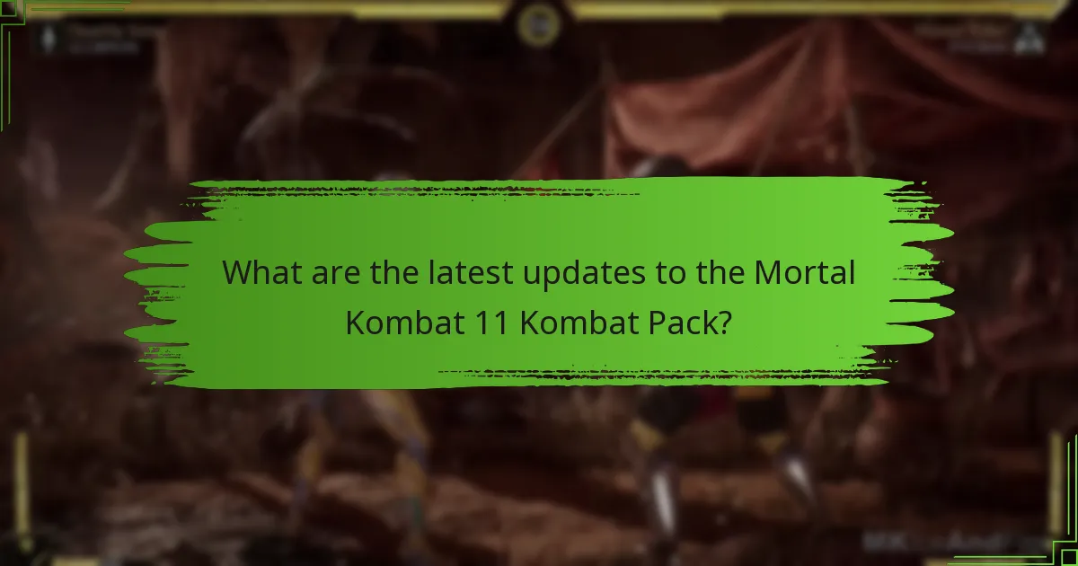 How does the Mortal Kombat 11 Kombat Pack compare to previous packs?